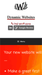 Mobile Screenshot of dynamicwebsites.com.au